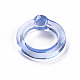 Transparent Acrylic Finger Rings X-RJEW-T010-07-6