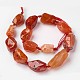 Natural Red Agate Beads Strands G-D834-01-2