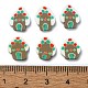 Thème de noël cabochons en pâte polymère faits à la main&nbsp;CLAY-M005-20-3