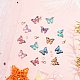 Kits de fabricación de colgantes de mariposa diy de sunnyclue DIY-SC0014-17-4