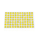 K9ガラスラインストーンカボション  尖ったバック＆バックメッキ  多面カット  フラットラウンド  黄水晶  8x5mm MRMJ-N029-13-01-2