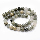 Chapelets de perles en quartz rutile vert naturel G-Q462-61-10mm-3