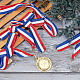 Ремешок для медали с лентой из полиэстера AJEW-GA0003-59-4