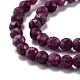 Natural Ruby/Red Corundum Beads Strands G-H266-24B-2