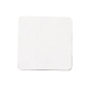 Carte quadrate per fermagli per capelli in carta DIY-B061-01B-05-5