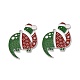 Weihnachtsthema-Rack-Anhänger aus legierter Emaille PALLOY-O109-19P-2