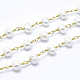 Cadenas de perlas hechas a mano de agua dulce natural CHC-L036-12G-1