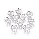 5-Petal 316 Surgical Stainless Steel Fancy Bead Caps STAS-G196-05P-1