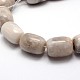 Dyed Barrel Natural Crazy Agate Beads Strands G-L308-01-2