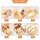 Набор резаков для деревянного мыла AJEW-WH0114-51-7