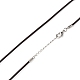Lederband Halskette Herstellung NJEW-A280-2.0mm-02-3