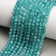 Fili di perline amazonite naturale&nbsp;G-T152-A01-4mm-1