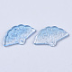 Transparent Spray Painted Glass Pendants X-GLAA-R212-01-A01-2