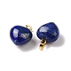 Pendentifs en lapis-lazuli teints naturels G-I311-A26-G-2
