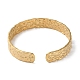 304 bracelet manchette ouvert en acier inoxydable pour femme BJEW-Q770-01G-3