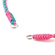 Braided Nylon Thread Bracelet AJEW-JB01124-3