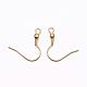 304 Stainless Steel Earring Hooks STAS-L187-03G-2