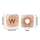 Природных шарики древесины WOOD-WH0112-73B-2