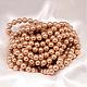 Round Shell Pearl Bead Strands BSHE-L011-8mm-A010-2