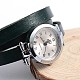 3-Loop Wrap Leather Watch Bracelets BJEW-O106-01E-2