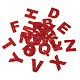 Нашивки со стразами в виде алфавита FW-TAC0001-01A-2