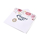 Papier rectangle cartes de vœux DIY-C025-09-3