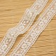 Lace Trim Nylon Ribbon for Jewelry Making ORIB-F001-08-1