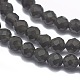 Natürlichen Obsidian Perlen Stränge G-G792-36A-3
