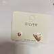 925 Sterling Silver Stud Earrings EJEW-BB34436-RG-1-1