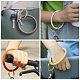 Porte-clés bracelet en silicone gorgecraft KEYC-GF0001-03A-5