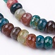 Natural Rainbow Agate Beads Strands G-N213-31-3