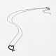 304 Stainless Steel Pendant Necklaces NJEW-L155-13-2