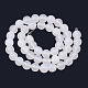 Chapelets de perles d'agate naturelle G-S295-17-8mm-2