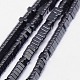 Chapelets de perles en hématite synthétique sans magnétiques&nbsp;G-J174-3x3mm-07-1