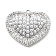 Латунные микро проложить кубического циркония подвески KK-L228-09P