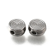 Бусины из нержавеющей стали 304 STAS-V009-13B-P