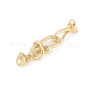 Латуни крюка и S-крючок застежки KK-U043-19G