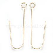 Латунные крючки для сережек KK-S348-099