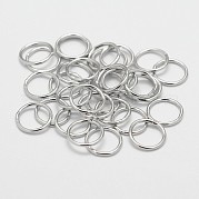Латунь круглые кольца KK-WH0084-05B-P