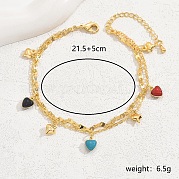 Латунные сердечки AN0339-1