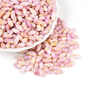 Выпечка краска стеклянные бусины SEED-N008-06B