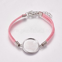 Creazione di braccialetti in finta pelle scamosciata&nbsp;MAK-WH0007-01A