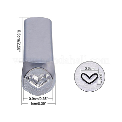 Eisen Metallstempel&nbsp;AJEW-BC0005-19G