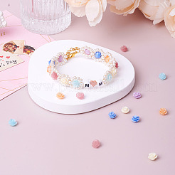 60 Stück 6 Farben Rosenmuschelperlen&nbsp;BSHE-CW0001-01
