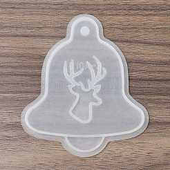 Moules à pendentif en silicone à faire soi-même sur le thème de Noël&nbsp;LS-SIMO-G007-01B