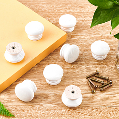 Boutons de tiroir en bois&nbsp;FIND-WH0066-08