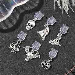 Handygurte mit Halloween-Motiv und Charme aus Legierung im tibetischen Stil&nbsp;HJEW-JM03453