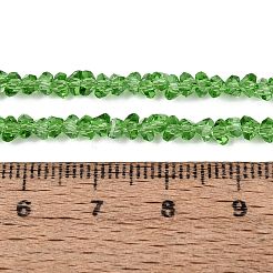 Chapelets de perles en verre transparente  &nbsp;LS-GLAA-N018-3mm-12