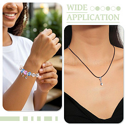 50 pz staffe per tubi in lega di stile tibetano&nbsp;FIND-TAD0001-05
