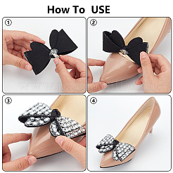 2 Stück Schuhdekorationen aus Acryl-Strassen&nbsp;DIY-WR0004-11
